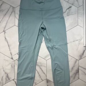 Lululemon 25” Align Leggings size 10 in Hazy Jade